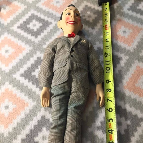 pee wee herman doll 1987